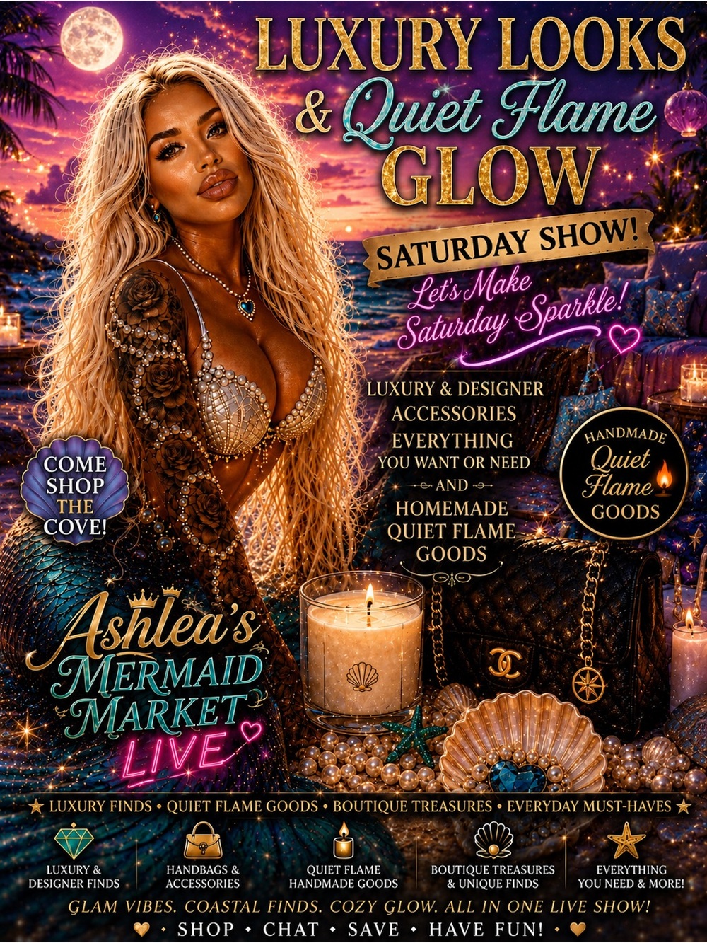 (1️⃣ )🧜🏼♀️🧜🏼♀️MY LIVE SHOW LISTING🧜🏼♀️🧜🏼♀️🪼🐬🦩🌊 - Picture 8 of 16